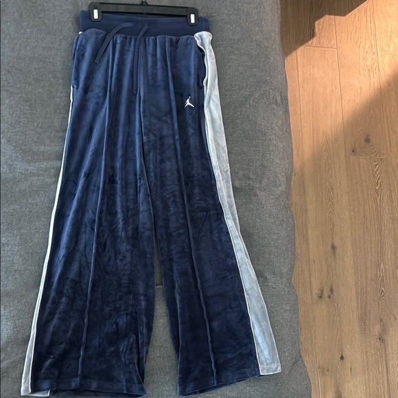 Jordan Blue and White Wide Leg Jumpsuit - Picture 1 of 1
